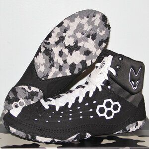 Rudis SF Tbilisi 2.0 Wrestling Shoes Men's 9.5 Black White Boxing MMA
